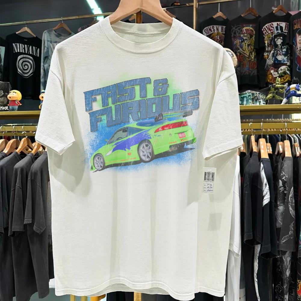 

Футболка Mitsubishi Eclipse Форсаж Пол Уокер Ретро Дизайн Винтаж L