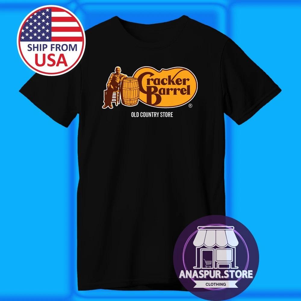 Cracker Barrel Old Country Restaurant Men s Black Size S-5XL 3XL