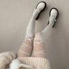 Lolita Style Girs Tights Ultra-Thin Nylon Sexy Pantyhose Sweet Girls Jk Japanese Kawaii Cute Bandage Bow Thigh High Stockings