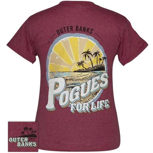New GIRLIE GIRL T Shirt OUTER BANKS Pogues for Life Shirt XL