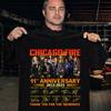 Chicago-Fire 11 Anniversary 2012-2023 Thank You For Memories Gift FanMovie Shirt