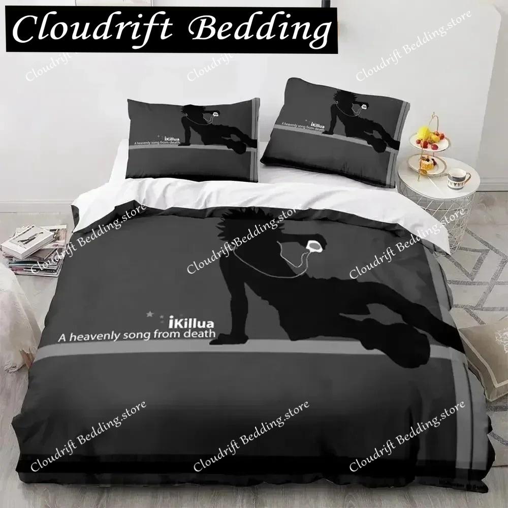 3D Print HUNTER×HUNTER Bedding Set Single Twin Full Queen King Size Bed Set Aldult Kid Bedroom Duvet Cover Sets