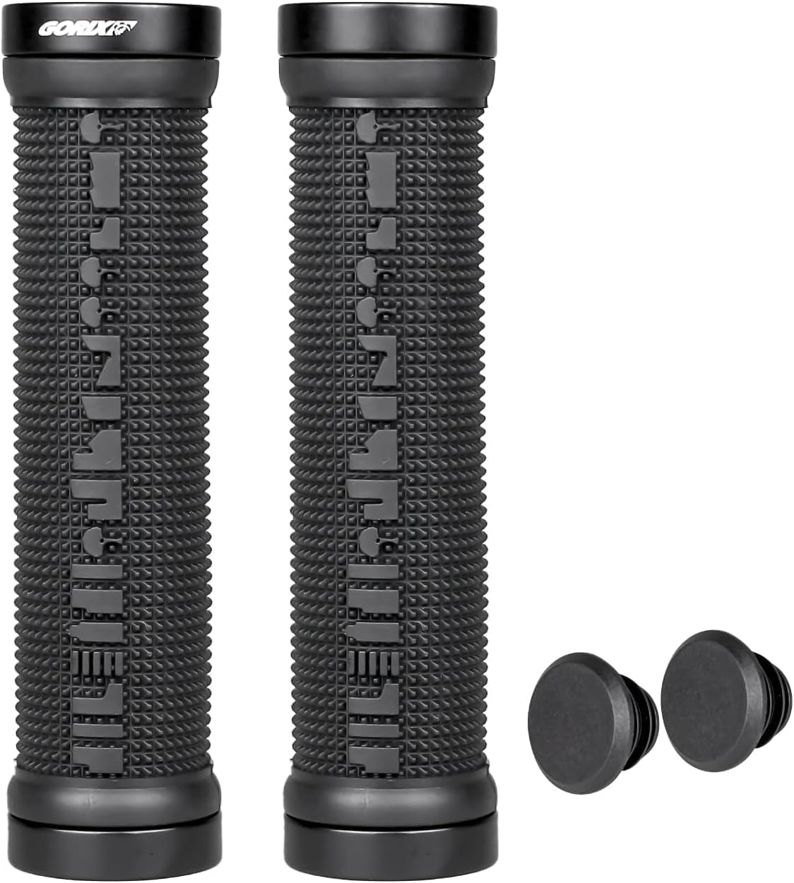 

GORIX Велосипедные грипсы обеспечивают сцепление даже голыми Велосипедные грипсы Грипсы для руля кросс-байка Стильные амортизирующие велосипедные грипсы Велосипедные грипсы для MTB Mini Velo чёрный