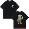 Rapper Bad Bunny Debi Tirar Mas Fotos DTMF T-shirt Cartoon Frog Classic Fashion Men Women T Shirt Cotton Oversized T Shirts
