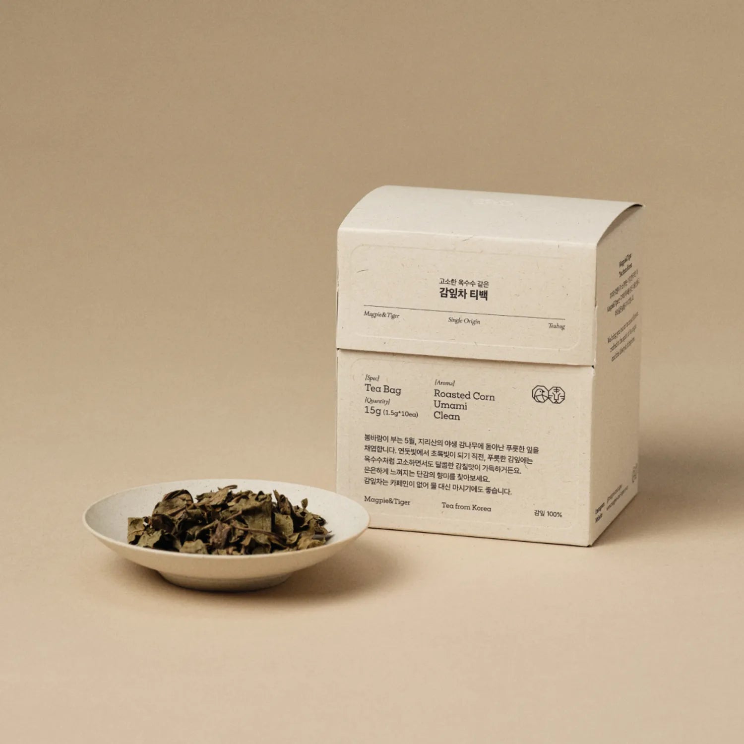 Magpie&Tiger Teabag #Persimmon Leaf Tea 1.5g 10ea Leaf Tea 1.5g 10ea
