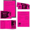 Mega Collection Colored Paper Bright Pink 625 Sheets 24 lb 89 gsm 8.5" x 11" MORE SHEETS! 91674