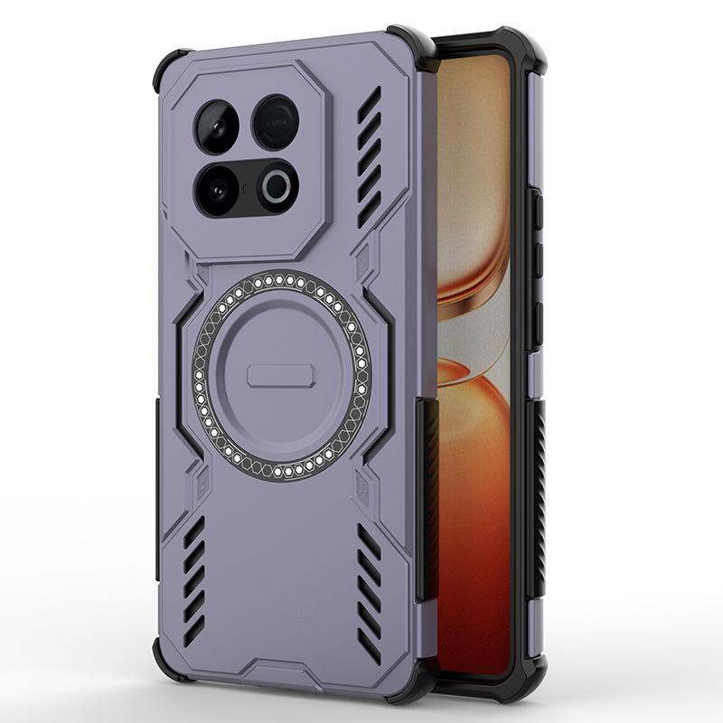 Magsafe Phone Case for Vivo IQOO Z10 Turbo,Magnetic Heat Dissipation Phone Case Cover for Vivo IQOO Neo 10