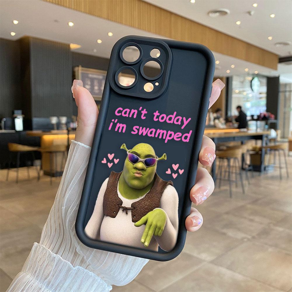 Funny Movie Shrek Phone Case For Iphone Apple 17 AIR 16 16E 11 12 13 14 15 XR Plus Pro Max Silicone Case Funda DIY Shell Cover