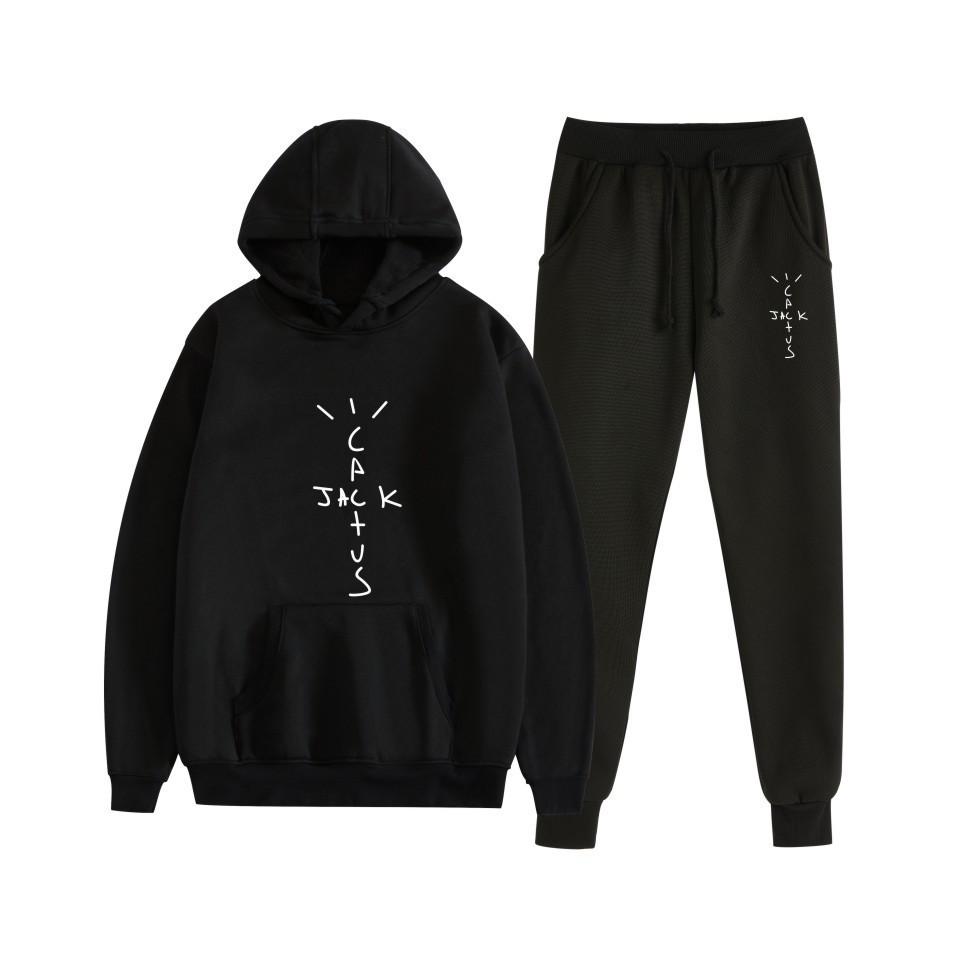 Hot-selling European and American Singer Travis Scott Casual Hooded Sweater Couple Suit