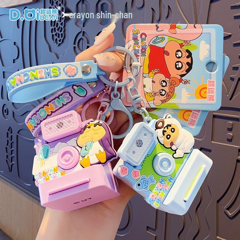 Crayon Shin-chan Kamera Spielzeug & Rucksack Schlüsselanhänger Anhänger