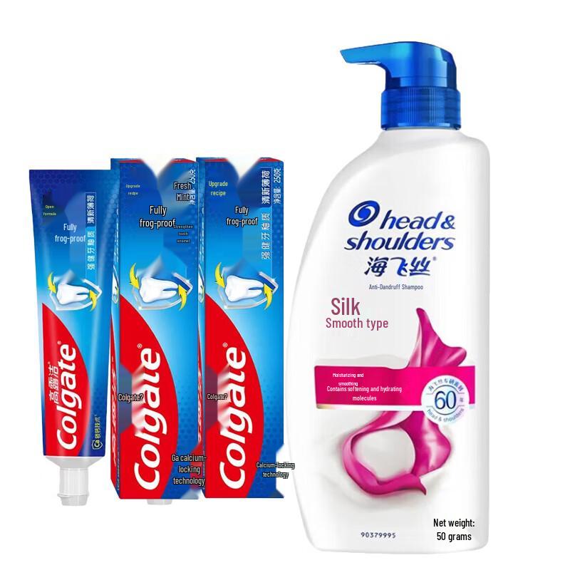 Colgate Oral & Hair Care Family Set