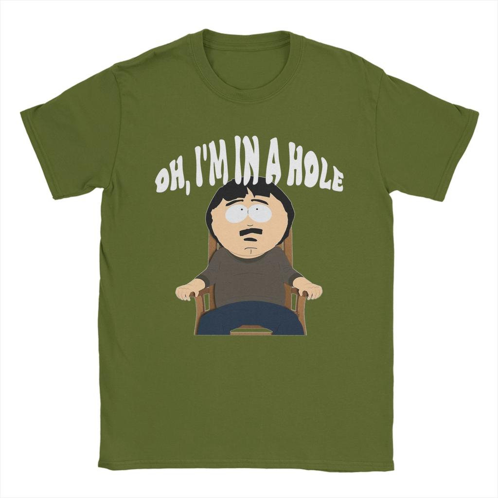 Randy Marsh SouthParks Unisex T Shirt Funny Tee Shirt Short Sleeve Round Neck TShirts 100 Cotton Graphic Clothes