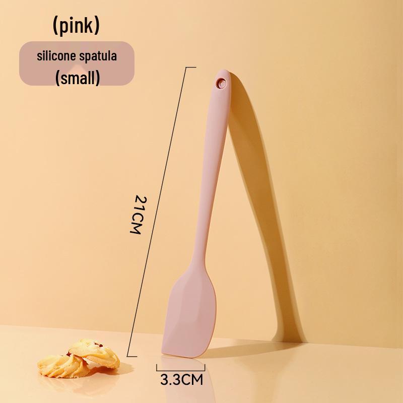 High-Temperature Food-Grade Silicone Spatula with Scraper for Baking and Mixing