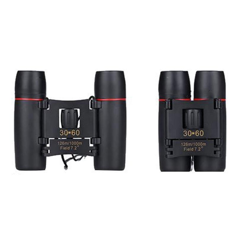 Mini 30x60 Telescope High Power High Definition Binocular Low Light Level Night for Vision Portable Outdoor