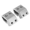   Rail Mount Fit for   Tool Box, 2 Pack Space-Saving Rail Clip Set, Side Mount Kit