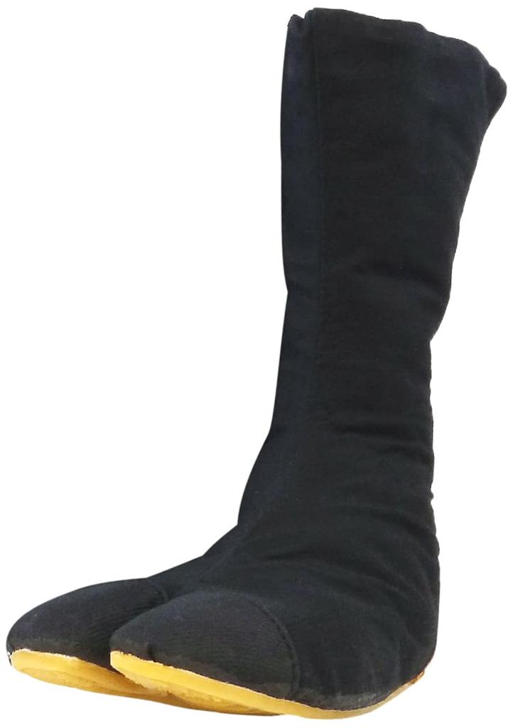 RIKIO H Kinderfest Tabi (Aufgenäht) 10 Zauberstäbe, Schwarz, 22,5cm, FJ10M