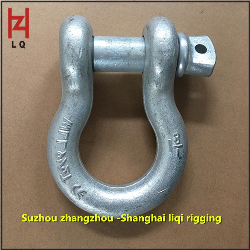 25T High-Strength Alloy Steel Bow & Dee Shackle with US Standard Shackle 25T