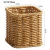Household Rattan Wicker Basket  Restaurant Serving Tabletop Display