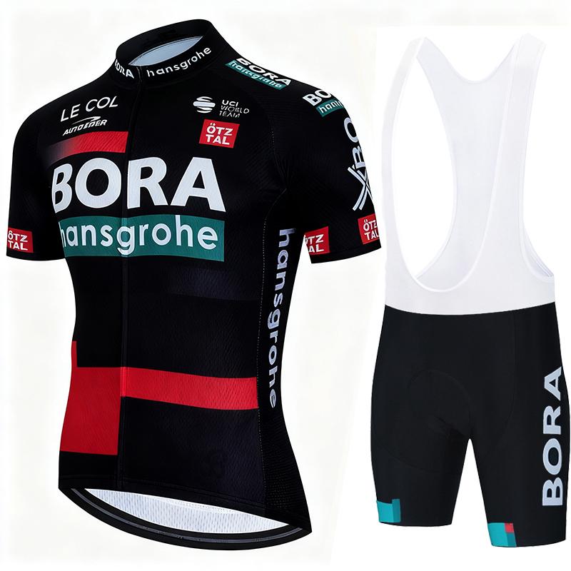 Cycling Jerseys UCI BORA Costume for Men's Bike Bicycle Blouse Set Mtb Clothing Mens Jersey Mountain Mallot Man Summer Clothes