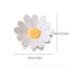 Pink Magnetic Daisy Detachable Sealing Clip Kitchen Refrigerator Sticker Office File Classification Clip Snack Bag Sealing Clip