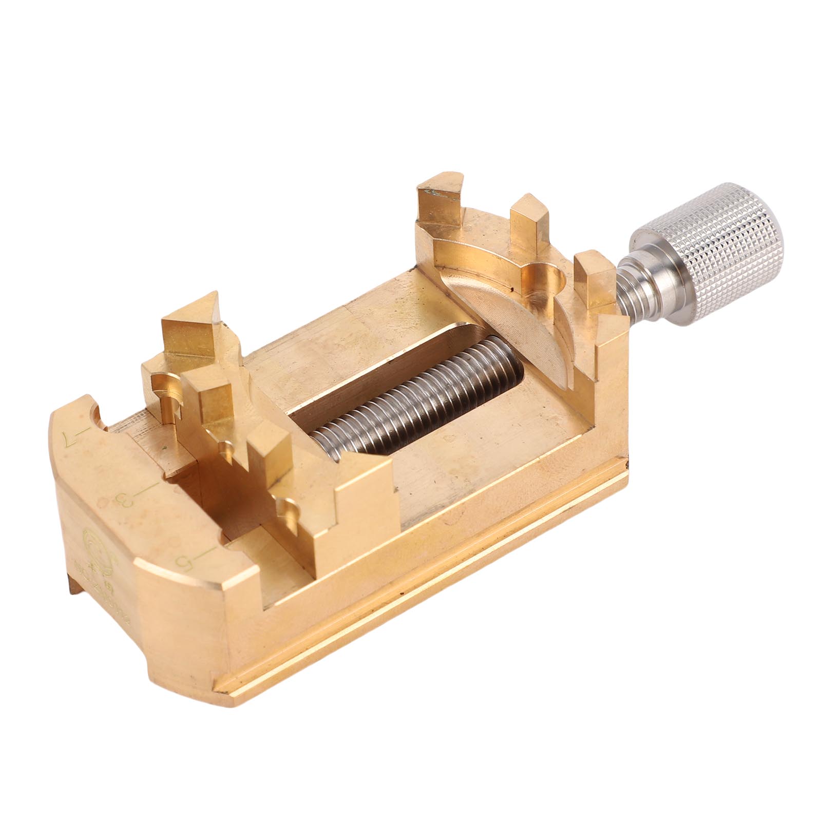 

Mini Vise Clamp Heavy Duty 304 Stainless Steel Copper Fractal Vise Drill Press Vise for Woodworking Jewelry Making