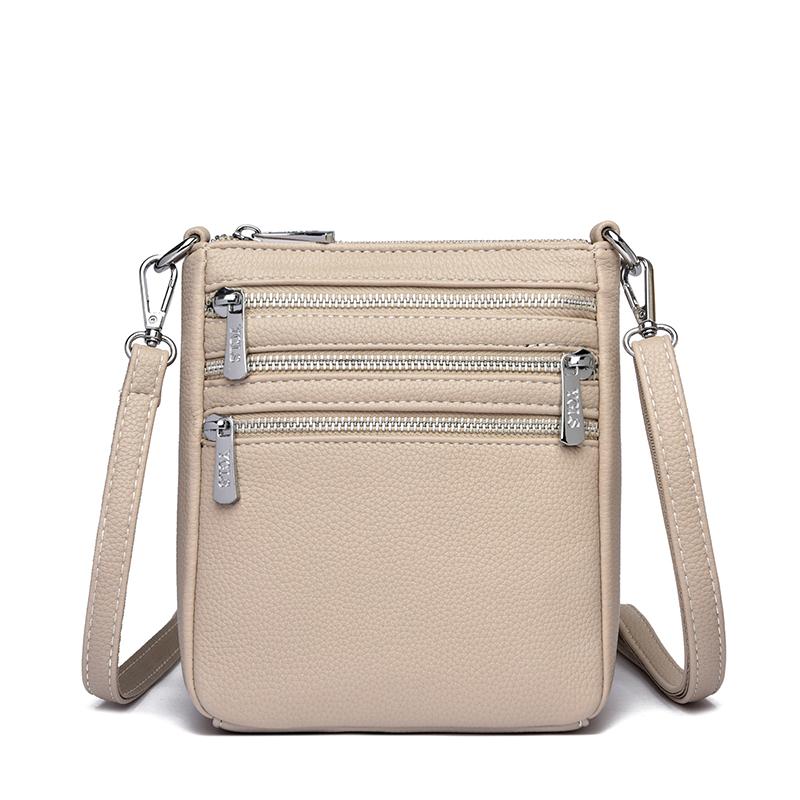 New Women's Shoulder Bag Handbag Woman Square Bag PU Leather Lady Messenger Bag Handy Bag For Women Crossbody Bag Phone Purse
