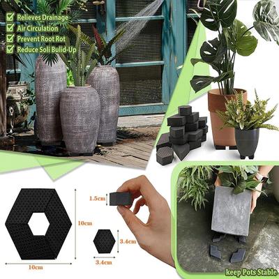 10x Invisible Pot Feet Composable Practical Stable Nonslip Portable Premium Durability Accessory