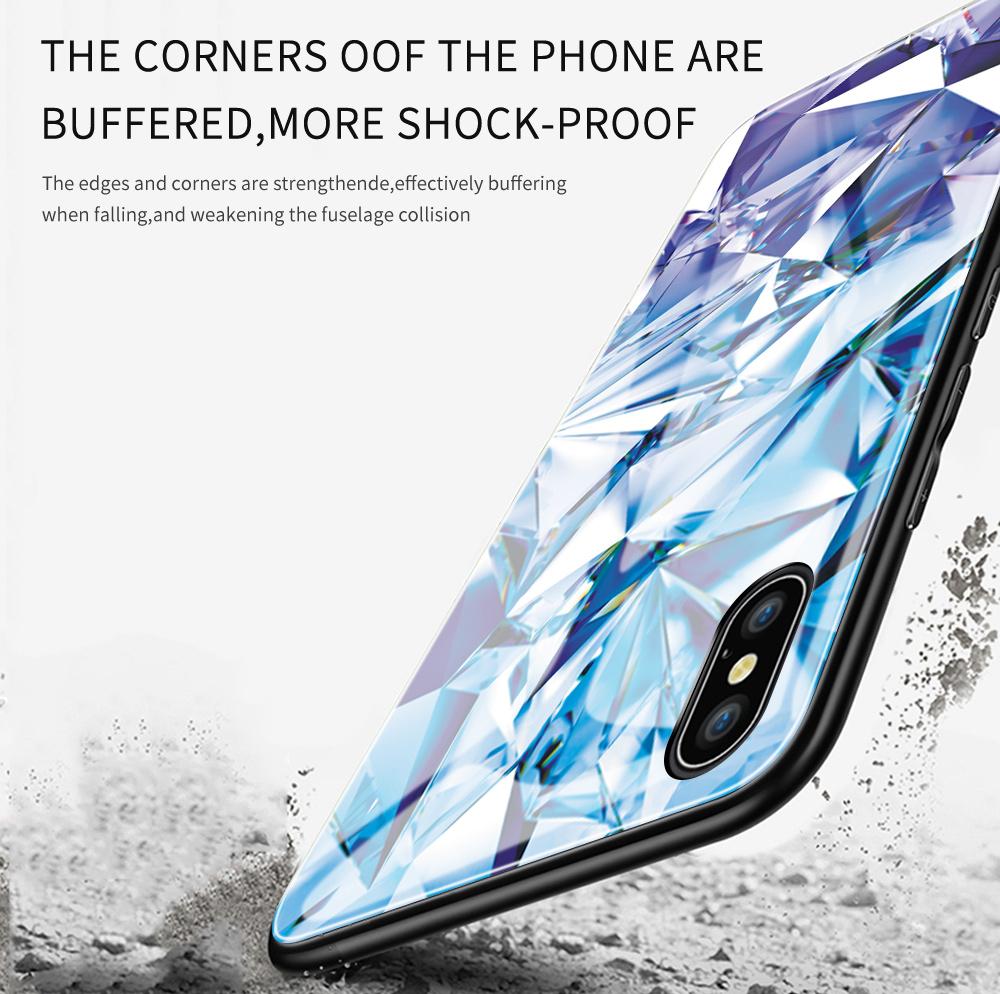 Tempered Glass Phone Case For Huawei P30Lite Honor 90Lite 9X X6A X9B Infinix Hot40 Note30 Tecno Spark20 Moto G15 G22 Soft Edge Shockproof Smooth Shell