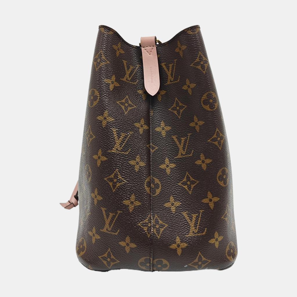 [Pre-Owned] Noe Monogram Coated Canvas And Leather Bucket Bag - Good #J52QBU