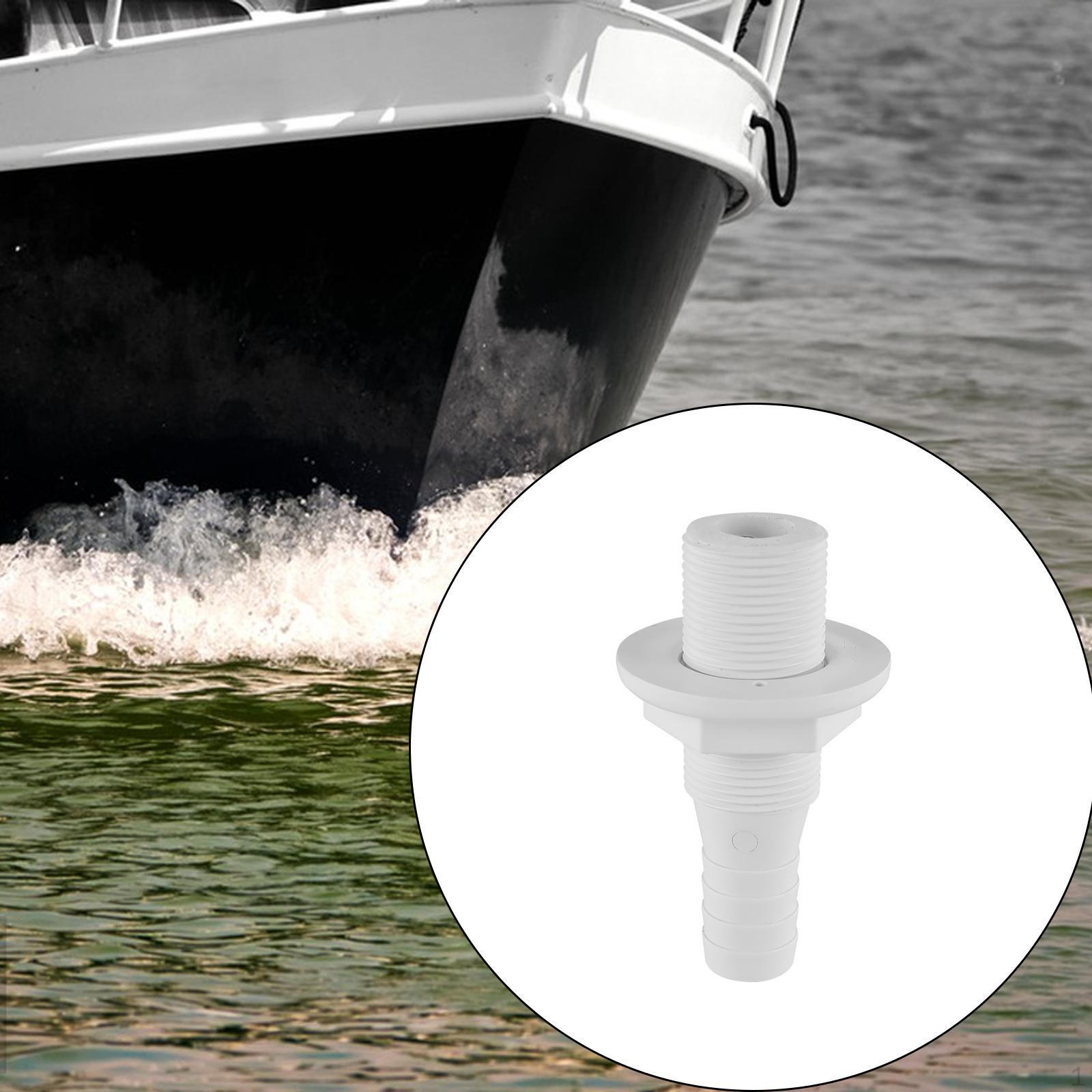 

thru Hull Fitting for Boat Connector High Performance Practical Easy Installation Sturdy Plumbing