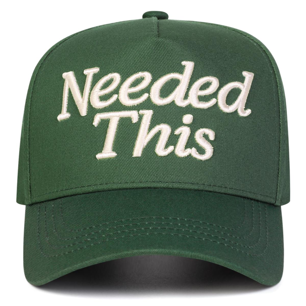 

Unisex Needed This Letter Embroidery Baseball Caps Spring Autumn Outdoor Adjustable Casual Hats Sunscreen Hat Sports Cap