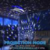Kids Night Light 360 Degree Rotation LED Star Moon Nebula Projector USB Charging