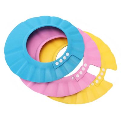 Weiches Baby Kinder Kinder Shampoo Bad Baden Duschhaube Hut Haarwaschschutz