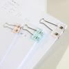 Large Long Tail Clip Office Supplies Binder Clip Transparent Test Paper Clip Small Size Medium Folder Folder Ticket Holder