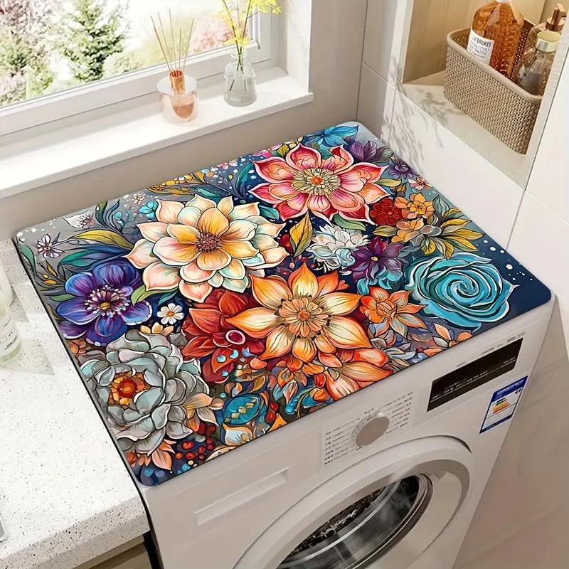 Temu: Waterproof Covers for Household Appliances - Washing Machines, Tabletops, Microwaves, and Refrigerators.