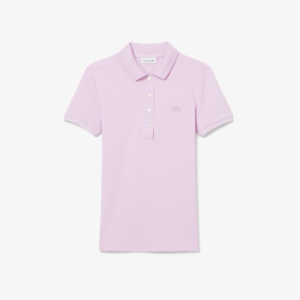 Lacoste Women's Slim Fit Minipiqué Polo Shirt PF5462-56GZ4H