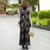 Elegant Wide-Leg Pants Two-Piece Set