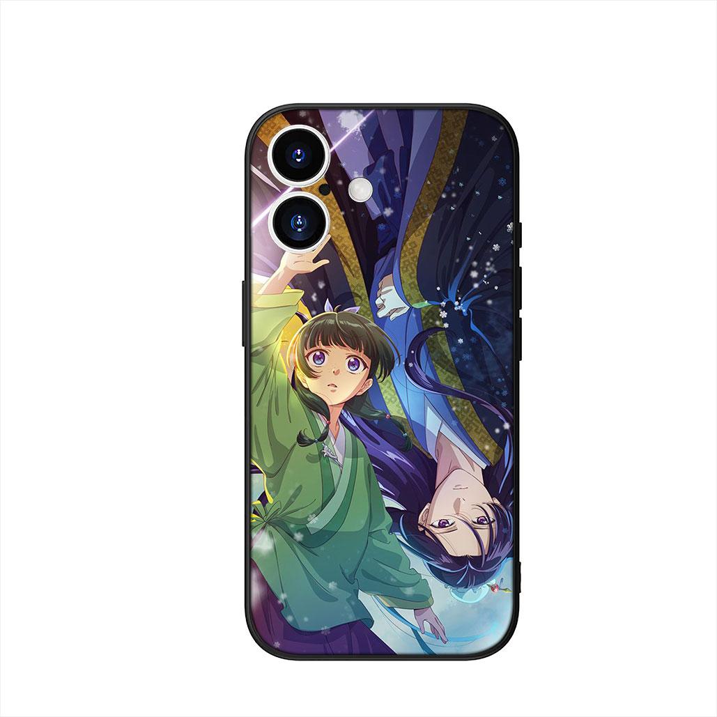

Jinshi Maomao The Apothecary Diaries Phone Cover Case for Apple iPhone 16 15 14 Plus 13 12 Mini 17 Pro Max + 16E Air 16+ ProMax iPhone 12 Pro Max