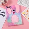 Children’s Cute Cartoon Puppy Plush Notebook Journal - Handmade DIY Planner Diary