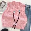 Baby Girl Autumn Knit Set: Wool Vest, Shirt & Micro-Flare Jeans Trendy Three-Piece 2025.