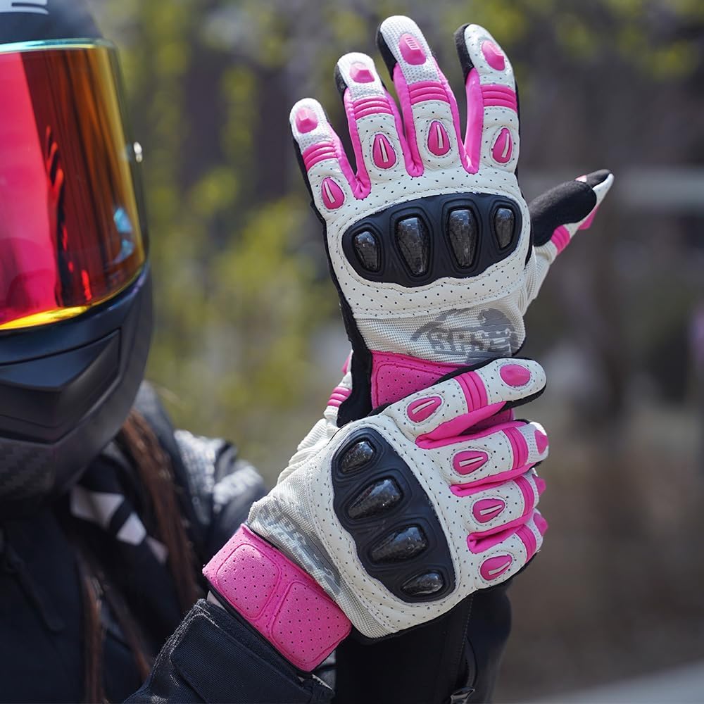 Cybertron SPS-2 Motorcycle Gloves, MTB Bike Gloves, Road Racing, Smartphone Compatible, Unisex, Sports Gloves,