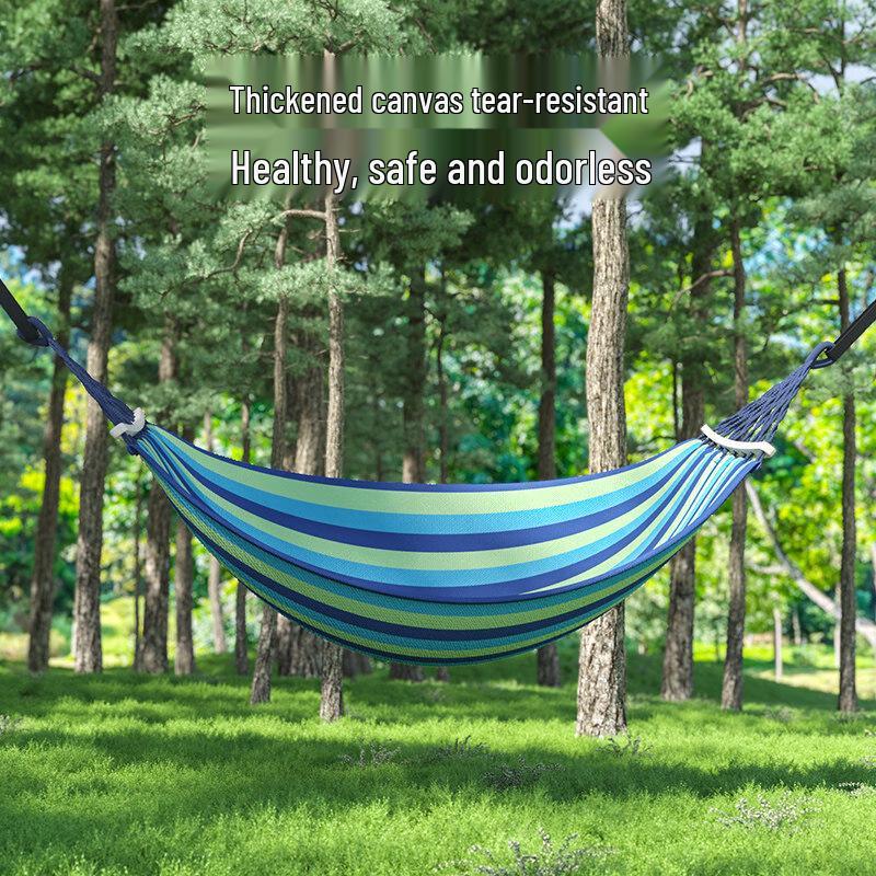 Outdoor Camping Anti-rollover Single Hammock