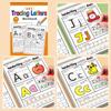 English Alphabet Tracing and Coloring Book for Ages 3-6: Uppercase & Lowercase Letters Practice for Grip Control and Recognition