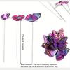 10 Stück 3D-Schmetterlings-Dekorations-Gartenspieße - Elegante & Realistische Dekorations-Auslage - Perfekt für Hochzeiten, Partys und DIY-Bastelarbeiten