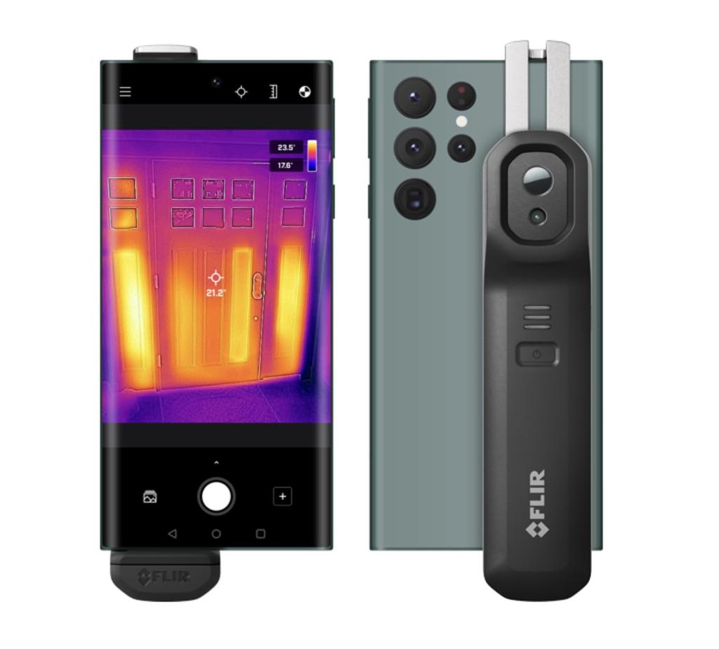 FLIR ONE Infrarød termografi kompatibel Opptil 2 års garanti Trådløs kommunikasjon Skykompatibel 4800 piksler Produsentdel [FLIR EDGE]