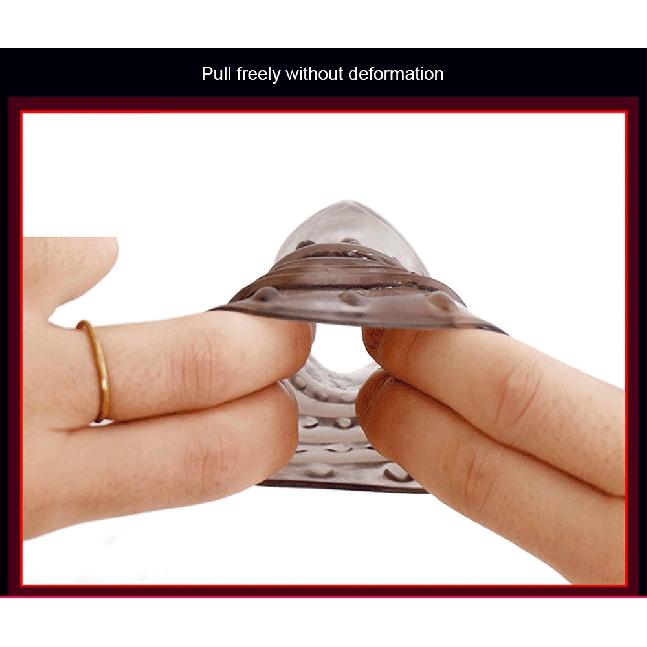 Penis Cock Ring Reusable Silicone Delay Ejaculation Stronger Erection Sex Toys Adult Nozzle Ring Cock For Men Male Sex