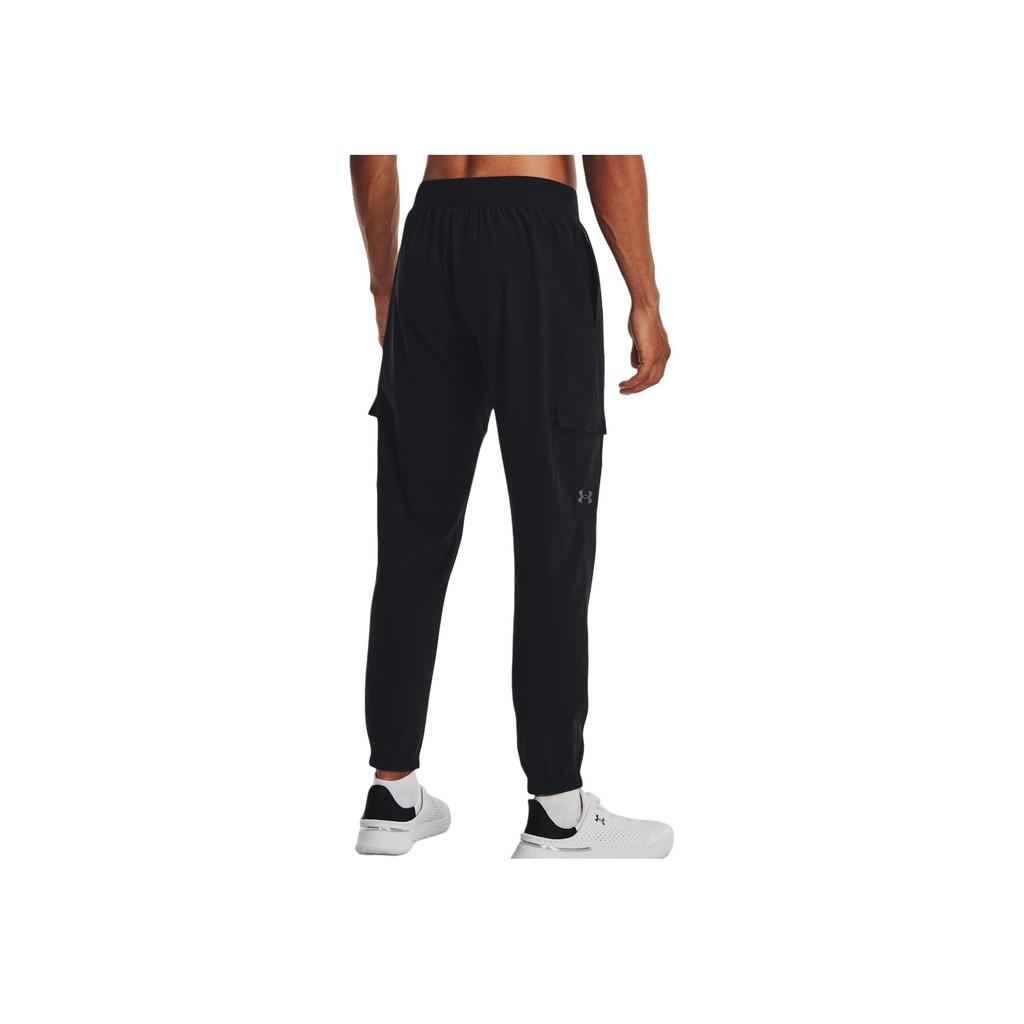 Under Armour Loose Fit Tapered Woven Durable Sports Pants Men pants Black 6005895-001