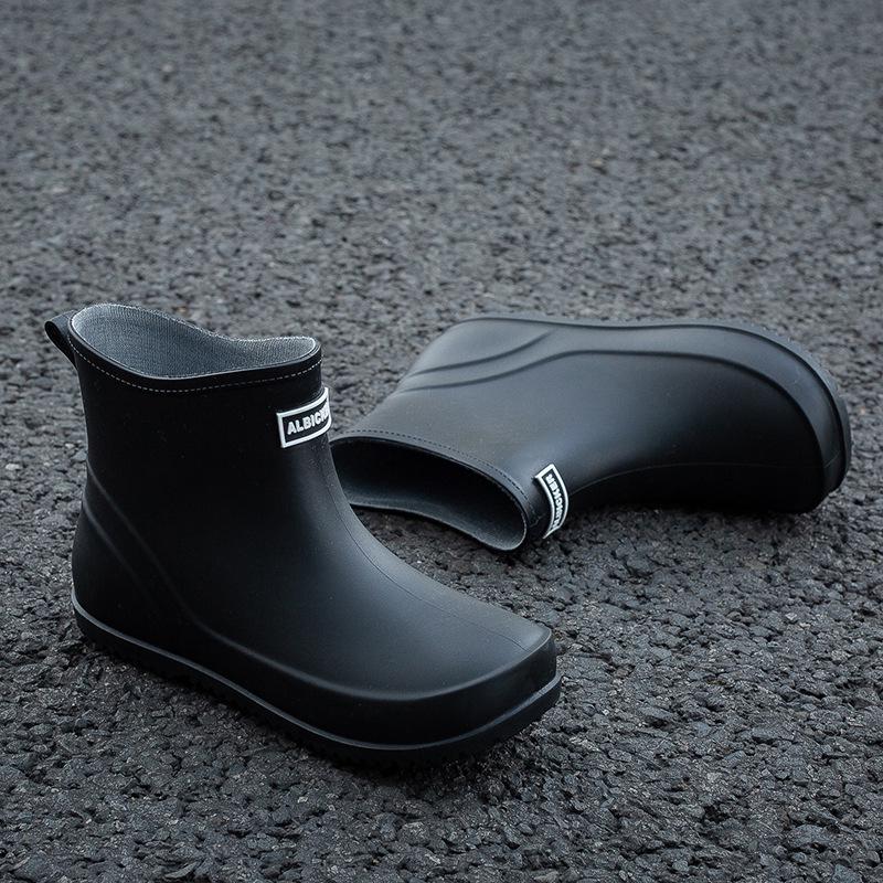 2024 Women s Waterproof Fashion Rain Boots - Wear-Resistant & Warm 38 чёрный