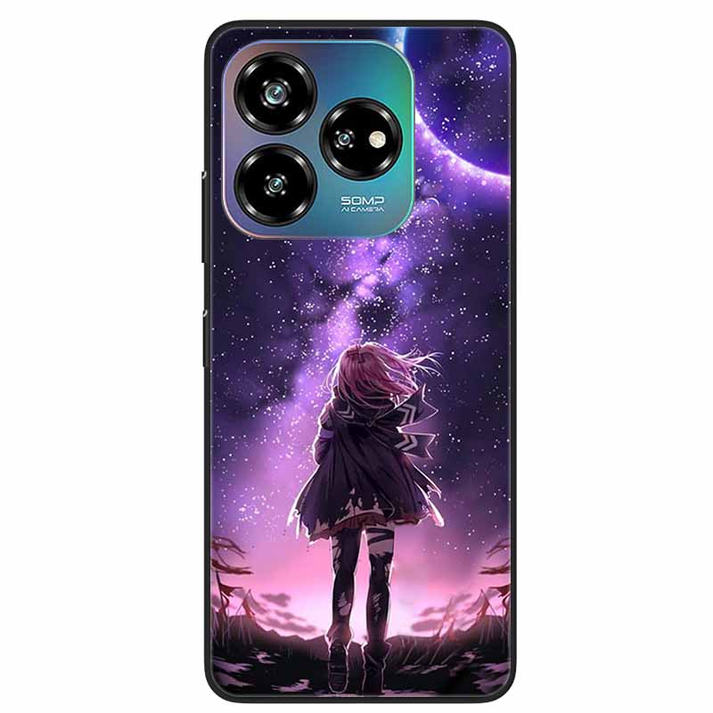 For ZTE Blade V60 Design 4G Case Soft TPU Silicone Back Cover for ZTE Blade V60 Vita / Nubia V60 Design Phone Cases Black Shells