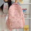 Schoolbag Wholesale Star Printed Backpack Large Capacity Multi-compartment Student School Bag Cute Star Pendant Casual Backpack